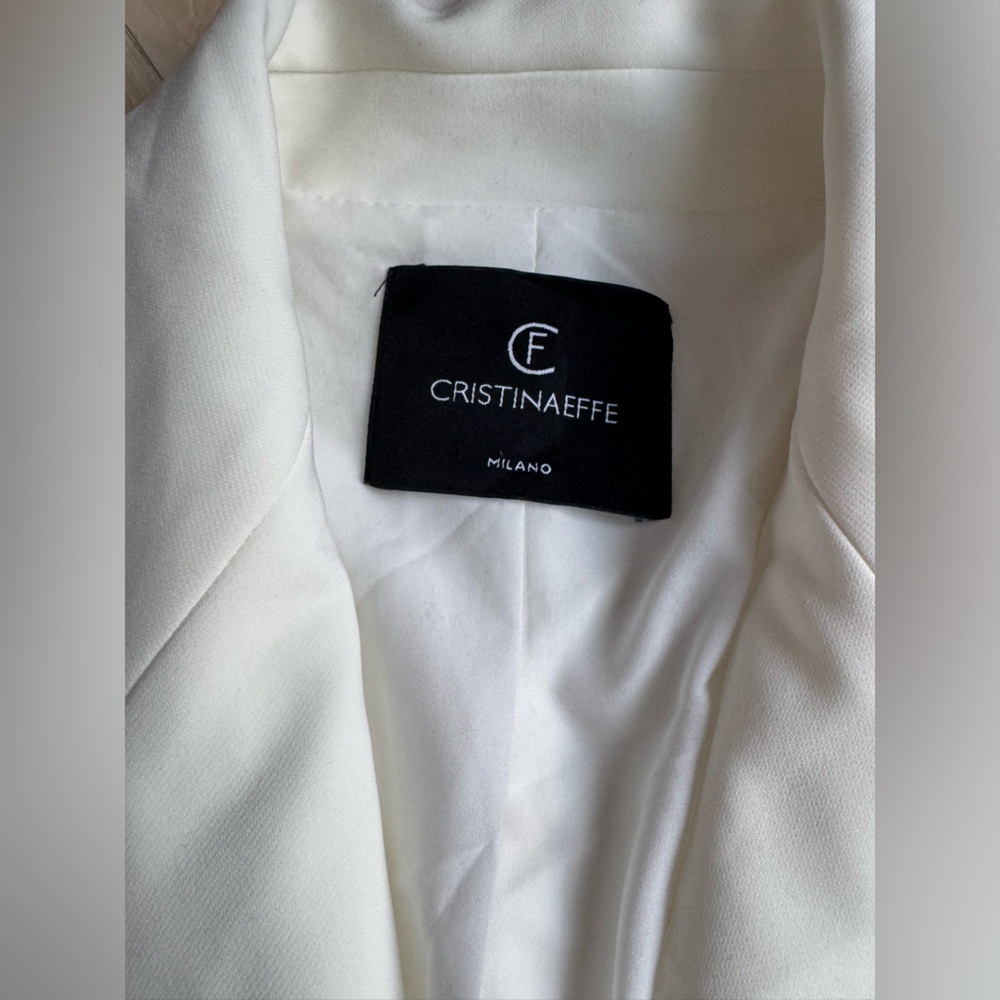 Cristinaeffe White Blazer - Picture 2 of 4